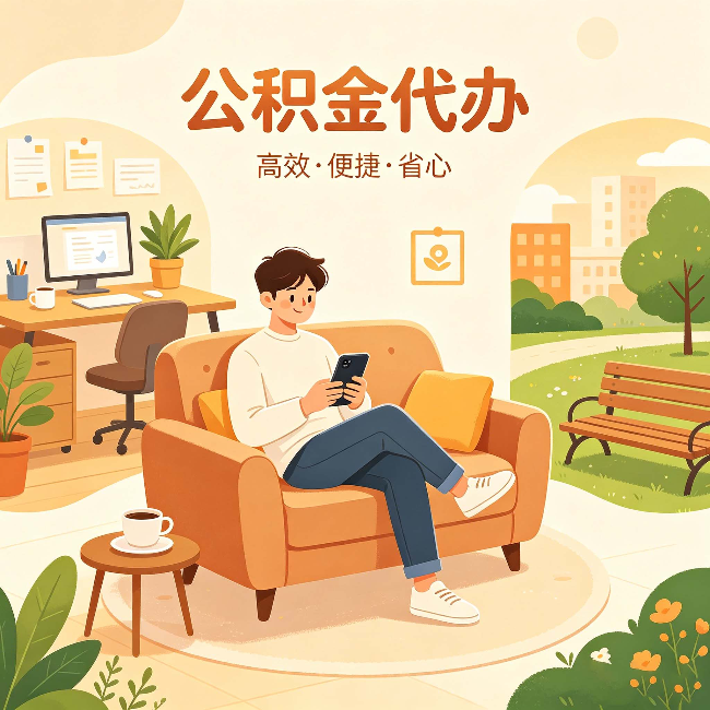 河南公积金代办:找人办不是懒,是算清了这笔账